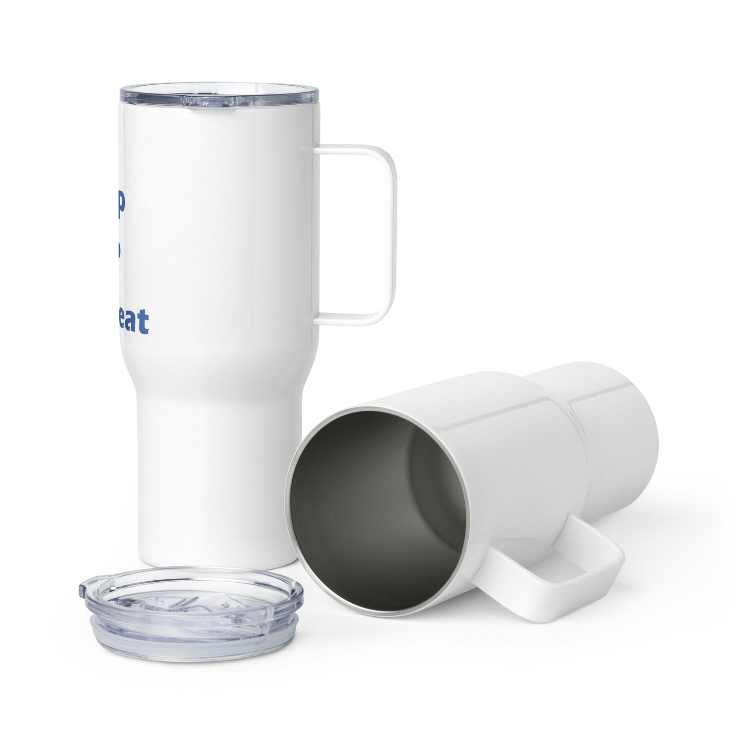 SWP Travel mug with a handle