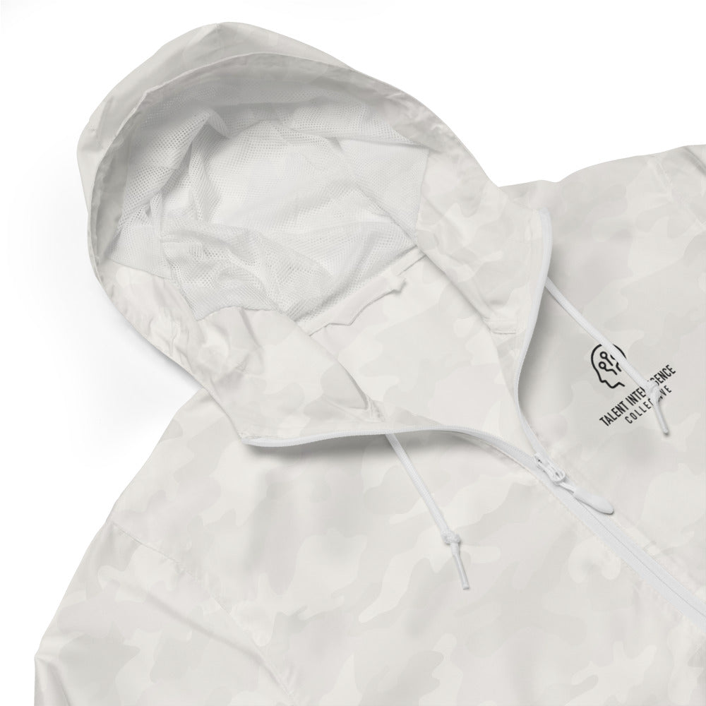 Unisex lightweight zip up windbreaker